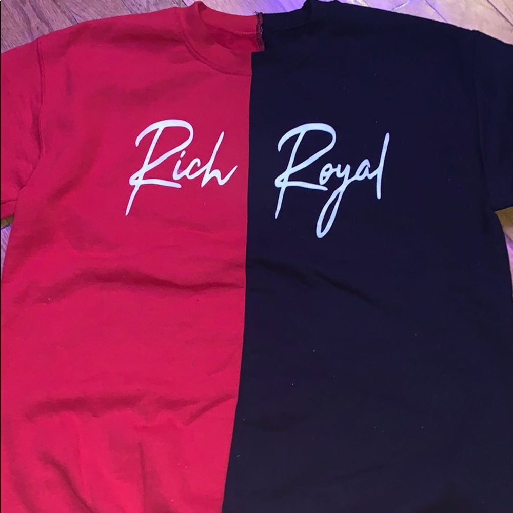 rich royal hoodie